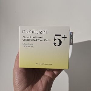 Numbuzin Glutathione Vitamin Toner Pads